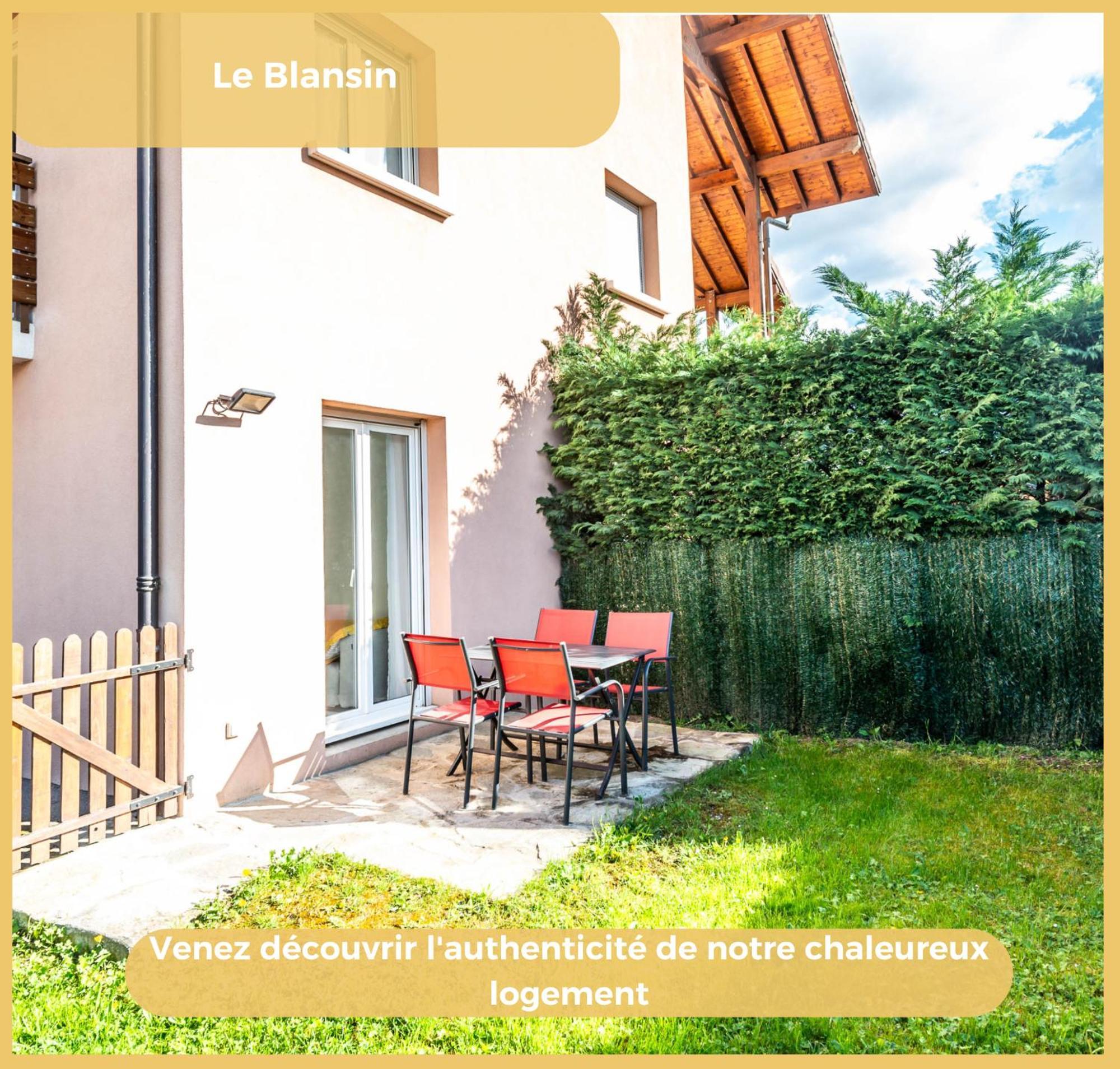 Appartement Le Blansin Saint-Pierre-en-Faucigny Exterior foto